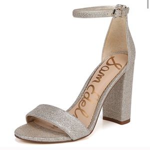 8.5 Sam Edelman Yaro Ankle Strap Block Heels